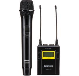 میکروفون-هاشف-سارامونیک-Saramonic-UwMic9-CAMERA-MOUNT-WIRELESS-CARDIOID-HANDHELD-MICROPHONE-SYSTEM-RX9-HU9-